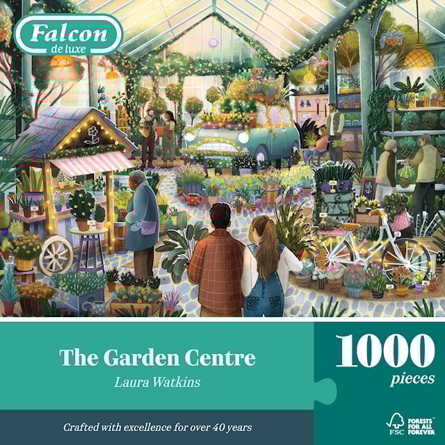 Tuotekuva 1 - Palapeli Puutarhakeskus 1000 palaa, Falcon