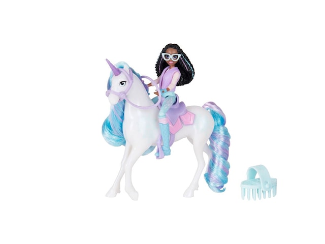 Produktbilde 1 for Layla & Glacier Doll med Hest 11 cm Unicorn Academy