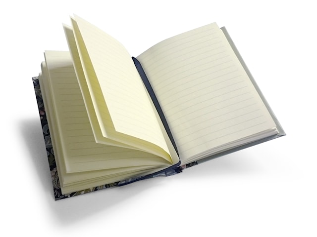 Tuotekuva 4 - Muistikirja A5 William Morris, Golden Lily, Viivattu, 96 s.