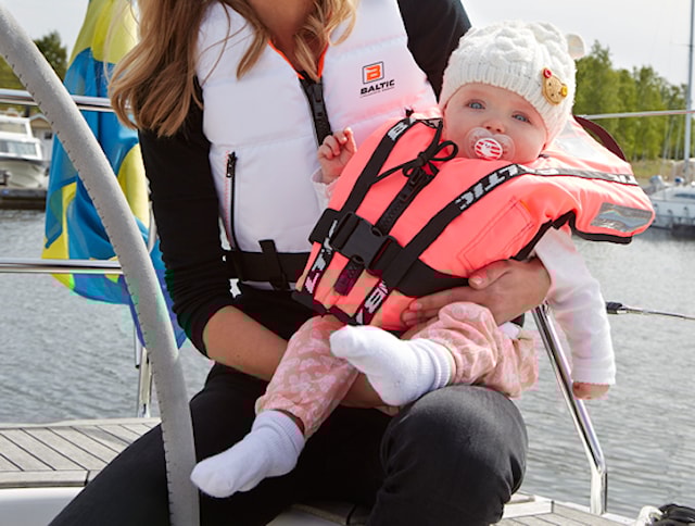 Produktbild 3 för Räddningsväst Bambi Supersoft, Rosa, Baltic