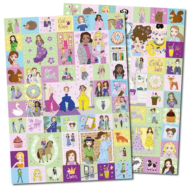 Produktbild 2 för Klistermärken Fashion 100-p Sense