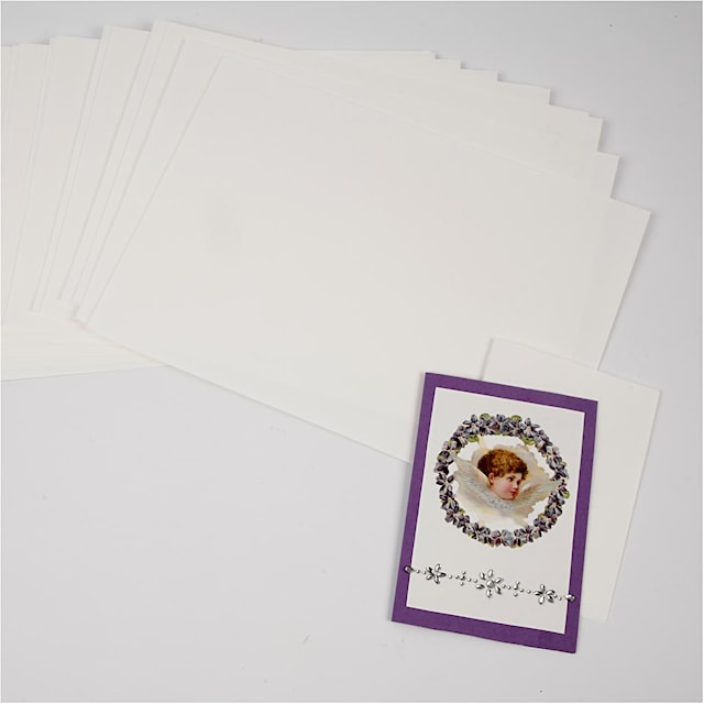 Produktbild 4 för Papper Hammarslaget A4 135g Off-White 25 Ark