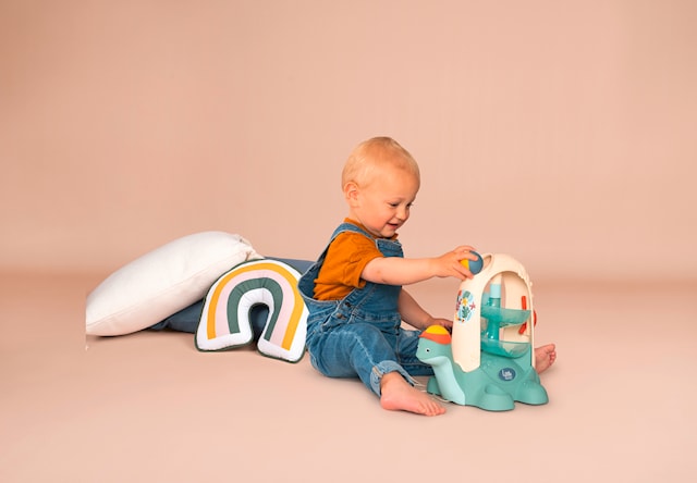 Produktbild 3 för Sköldpadda dragleksak med kulbana Little Smoby