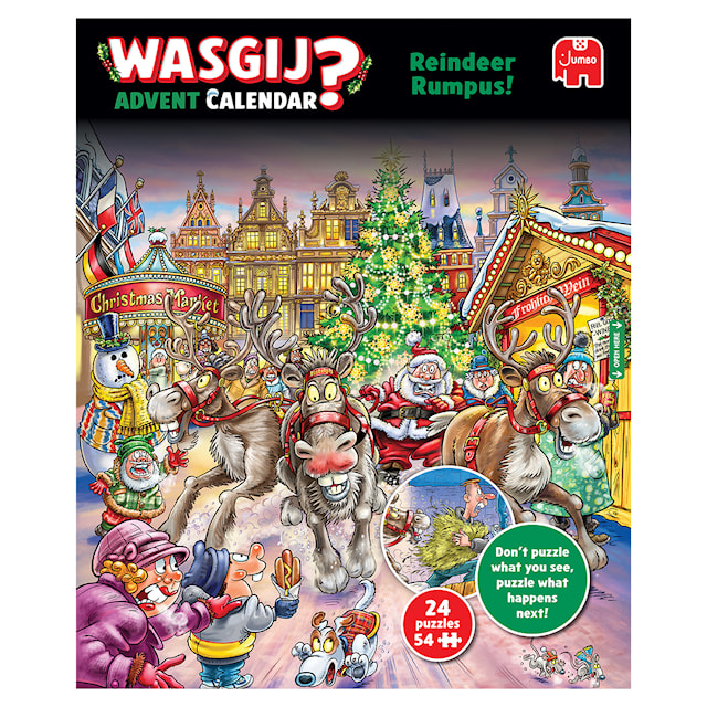 Produktbilde 4 for Adventskalender Puslespillkalender Wasgij 2025