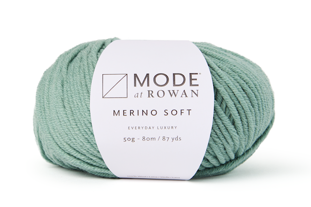 Merino Soft 100% merinovilla 50gr Sage 019 Mode at Rowan