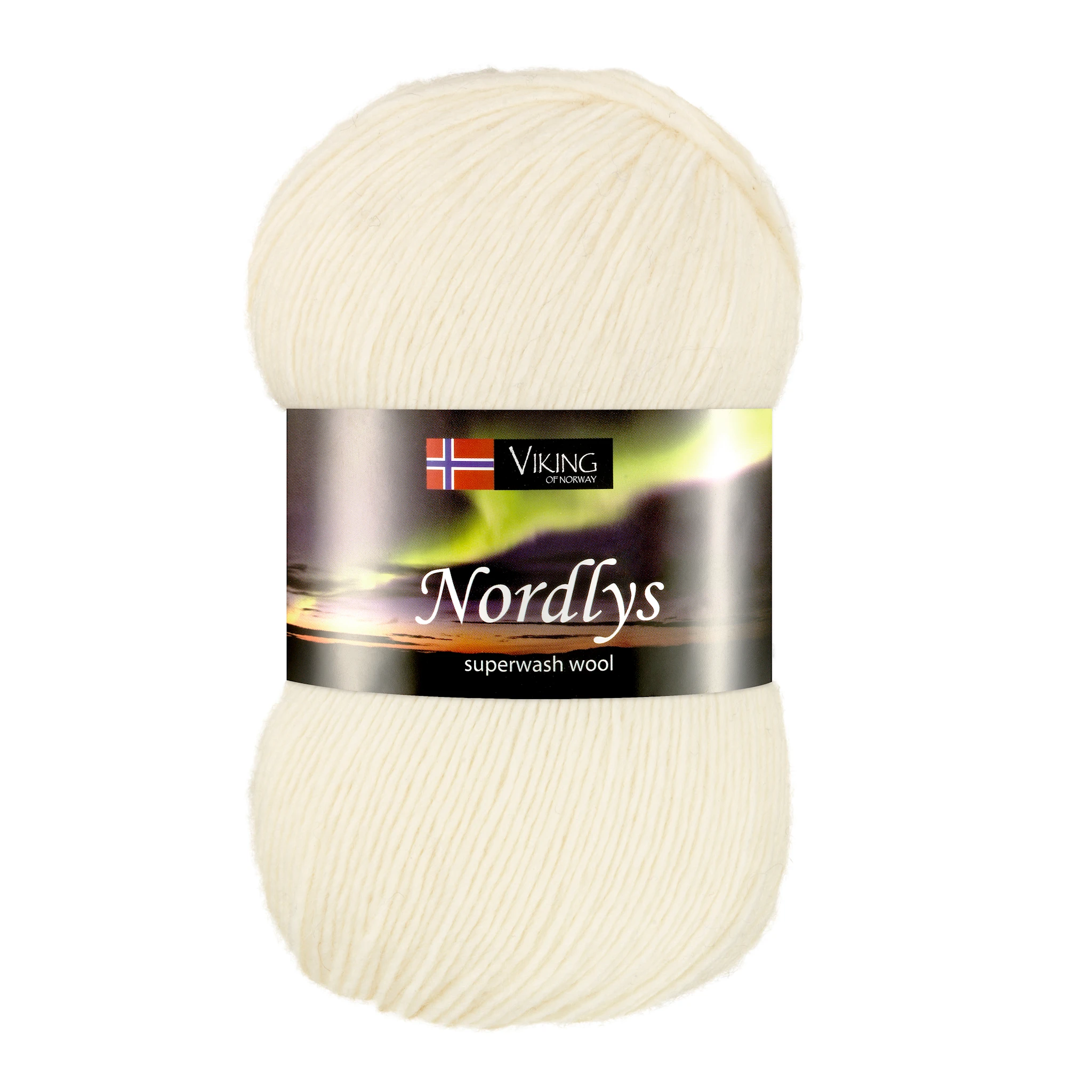 Produktbild för Nordlys Garn Ullmix 100 g Viking Garn