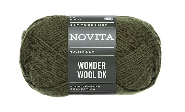 Wonder Wool DK Garn 50 g Natur 392 Novita