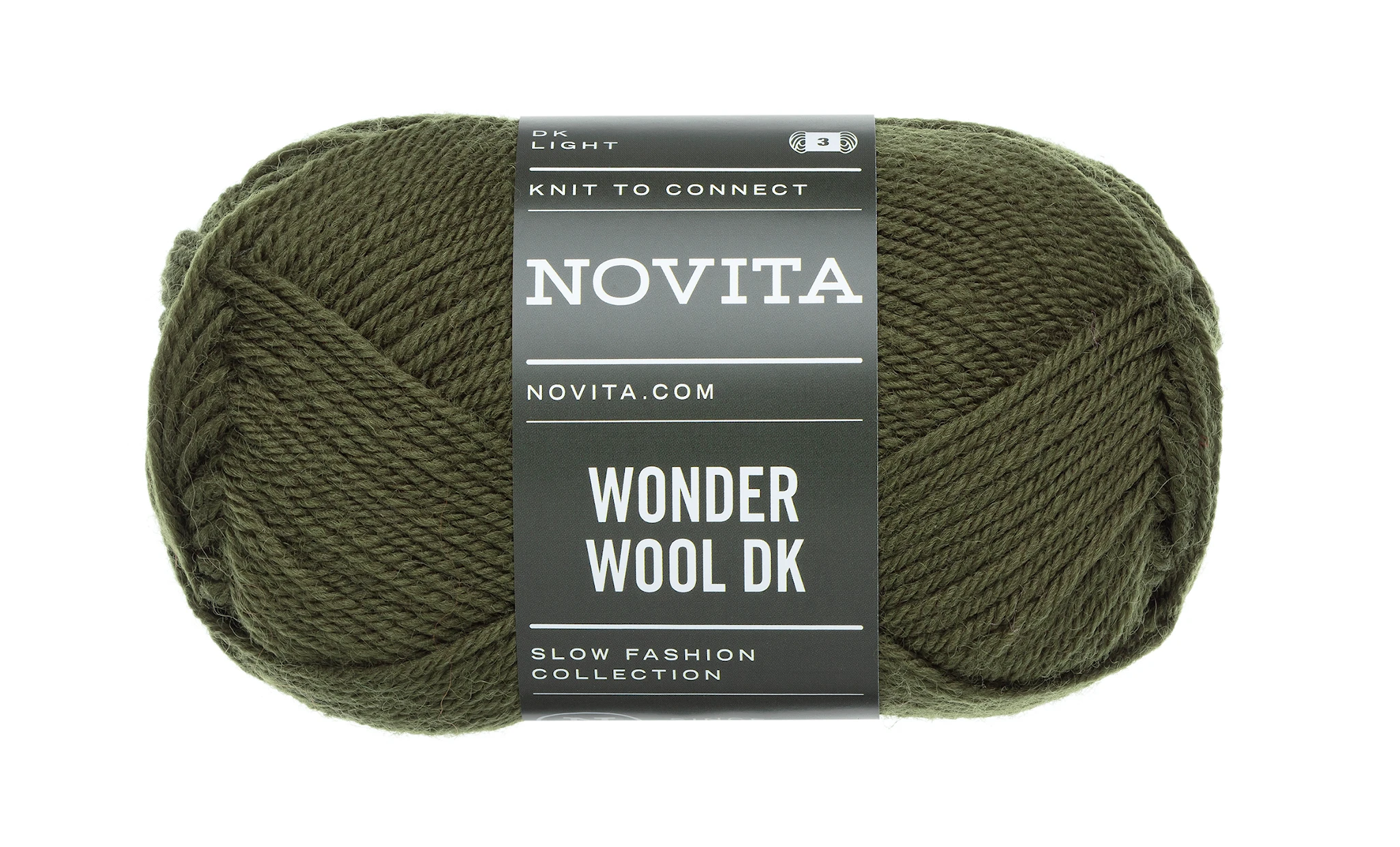 Produktbilde for Wonder Wool DK Garn 50 g Skum 017 Novita