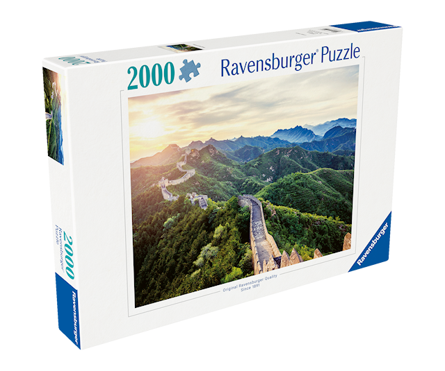 Produktbilde 3 for Den kinesiske mur Puslespill 2000 brikker Ravensburger