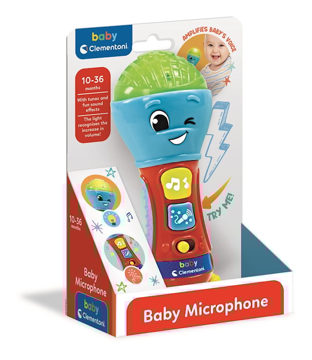 Produktbild 3 för Baby Microphone Clementoni