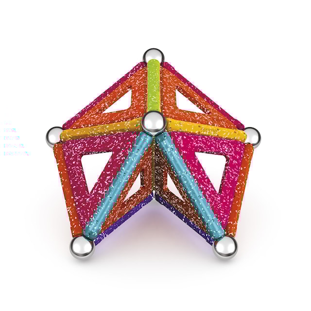 Tuotekuva 4 - Geomag Glitter Recycled 35 delar
