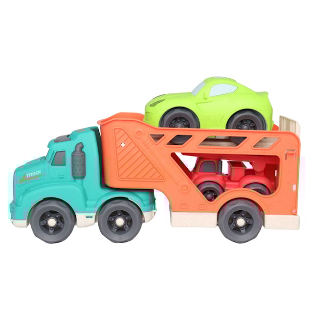 Produktbild 4 för Bärgningsbil med 2 Bilar 32 cm Bioplast Suntoy