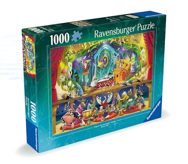 Produktbild 2 för Pussel Snow White and 7 Gnomes 1000 bitar, Ravensburger