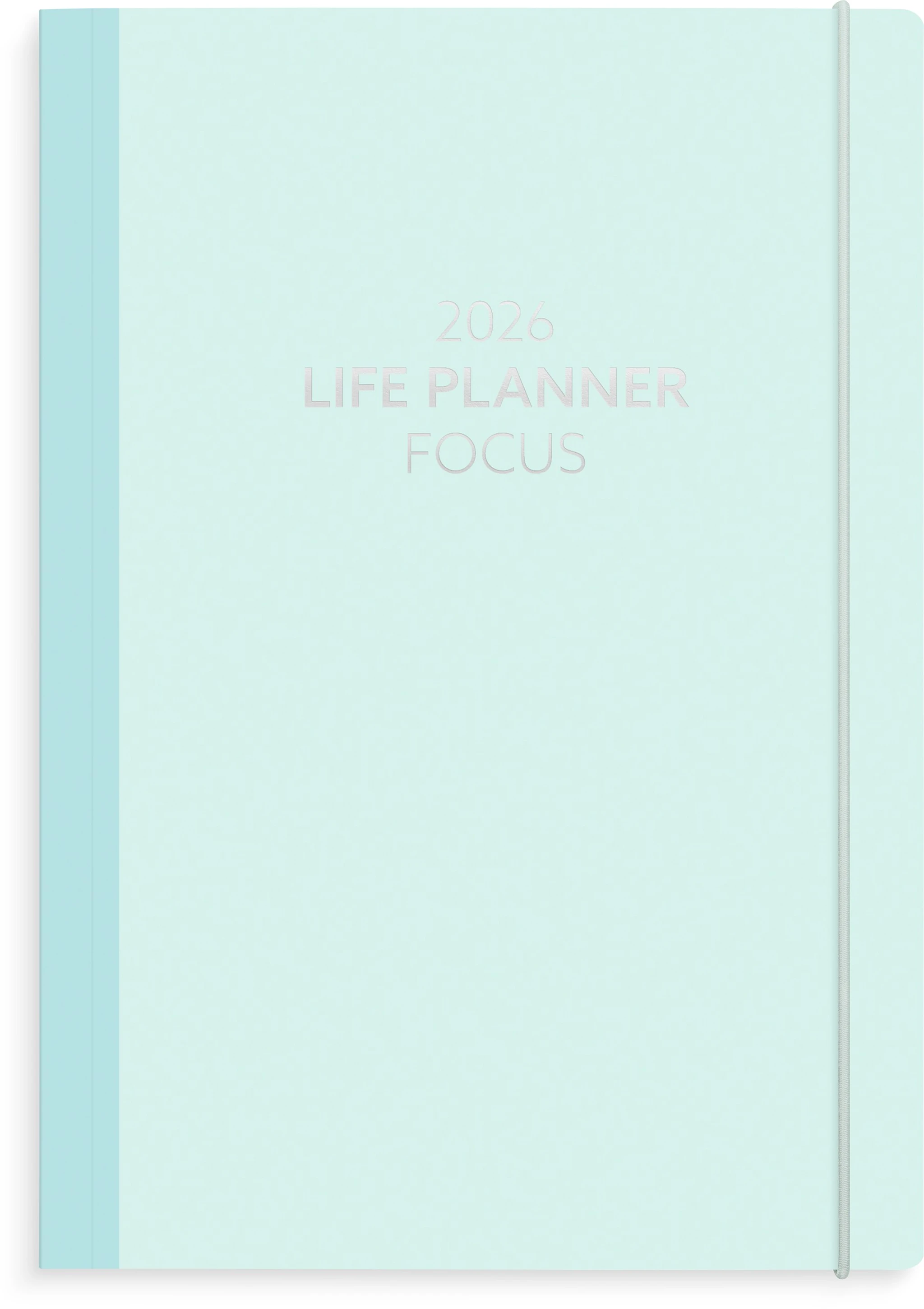 Produktbilde for Kalender 2026 A5 Life Planner Focus Blå Burde