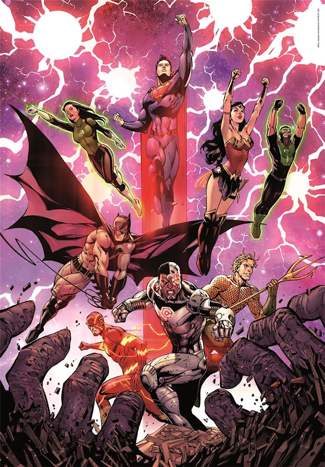 Tuotekuva 2 - Palapelit 1000 palaa CB High Quality Collection DC Comics 2, Clementoni