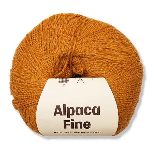 Alpaca Fine 50 g Tumeric A210 Adlibris