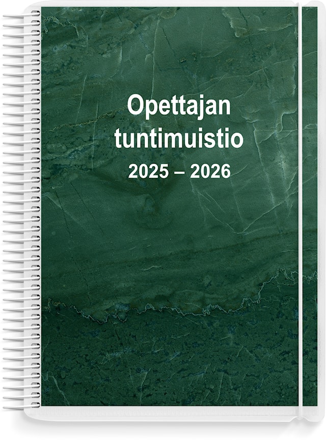 Tuotekuva 1 - Kalenteri 25/26 Opettajan tuntimuistio Burde