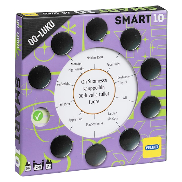 Produktbilde 1 for Smart10 Spørrekort 00-Tallet (FI)
