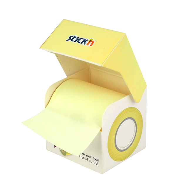 Tuotekuva 1 - Muistirulla Extra Sticky FSC 50 mm x 10 m Pastellikeltainen