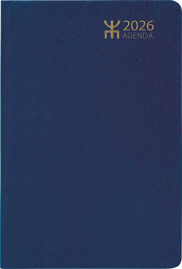 Produktbild 1 för Kalender Agenda 2026 Blå Almanacksförlaget