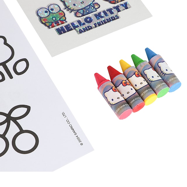 Produktbilde 3 for Aktivitetsblad A4 med Konvolutt Hello Kitty