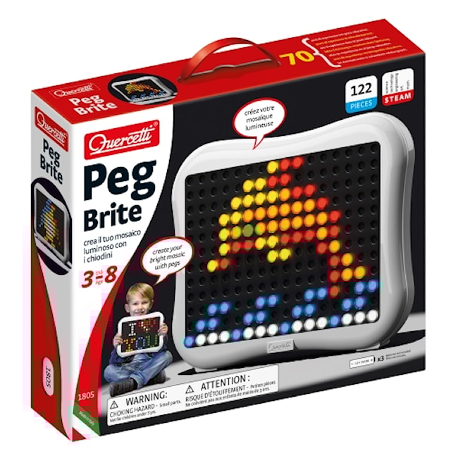 Tuotekuva 2 - Pegart Lamppu Peg Brite 120 Quercetti