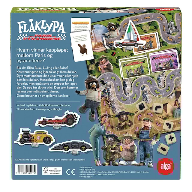 Produktbilde 2 for Flåklypa Barnespill (NO) Alga