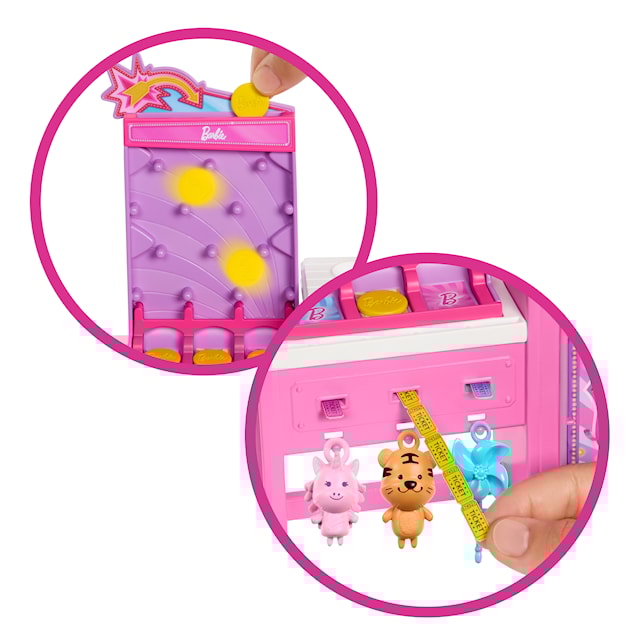 Tuotekuva 4 - Barbie Mysteries Treats & Games Hattarakarkkiteline Leikkisetti Nuken kanssa