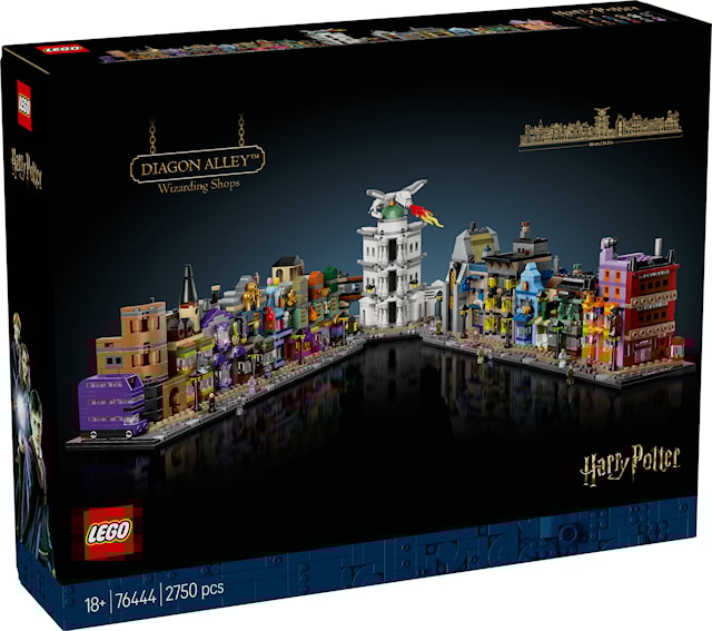 Tuotekuva 1 - Viistokujan velhokaupat LEGO® Harry Potter™ (76444)