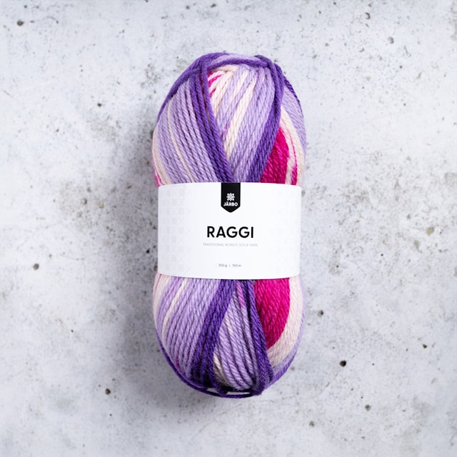 Tuotekuva 1 - Raggi Garn Lanka Villasekoite 100 g Lively Up Yourself (35) Järbo