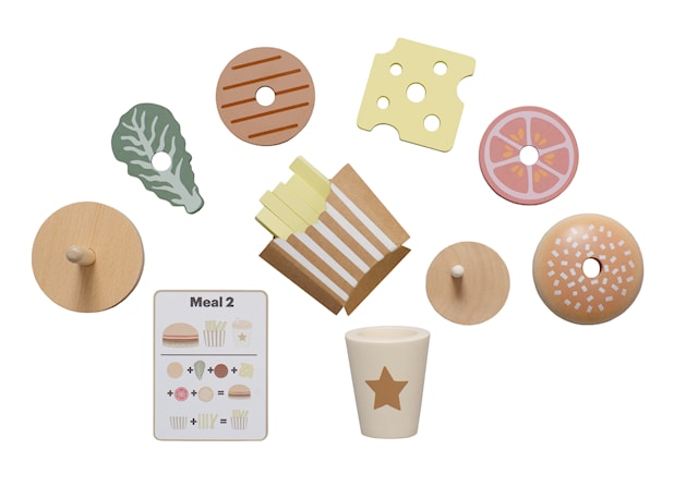 Produktbild 2 för Stapelbar Hamburgare Jabadabado