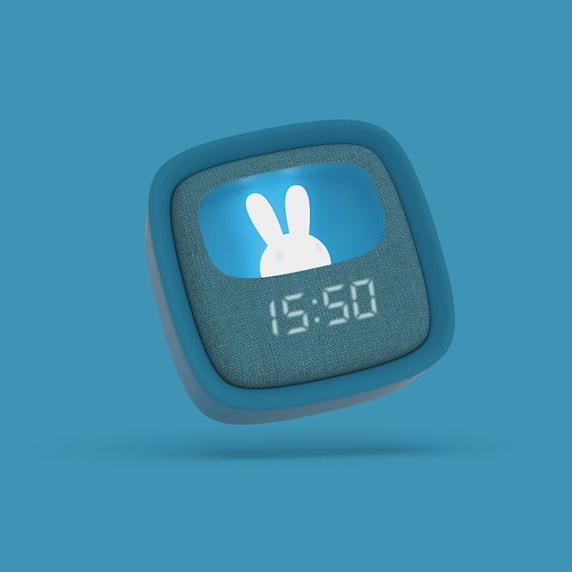 Produktbilde 3 for MOB Vekkeklokke med Nattlampe Billy Dark Blue