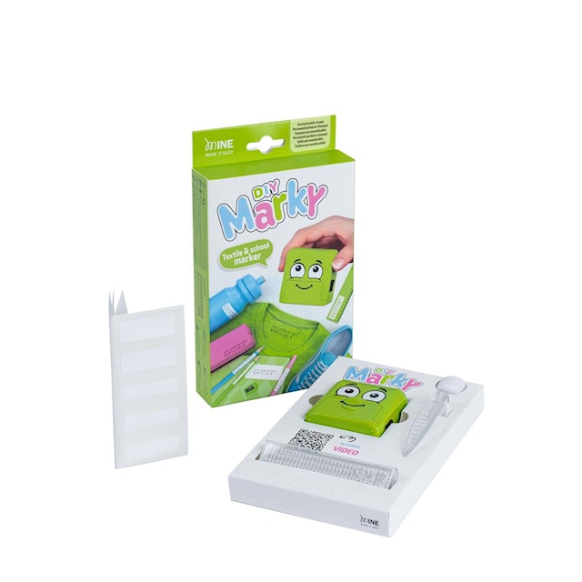 Produktbilde 3 for Stempel Navnemerking Grønn Marky DIY COLOP