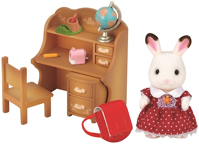 Tuotekuva 1 - Suklaapupusisko-setti (Kirjoituspöytä), Sylvanian Families