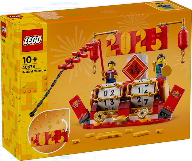Tuotekuva 1 - Juhlapäivien kalenteri LEGO® Iconic (40678)