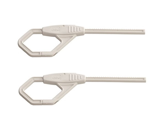 Tuotekuva 2 - Skjutlås/Dubbellås 2-Pack Vit BabyDan