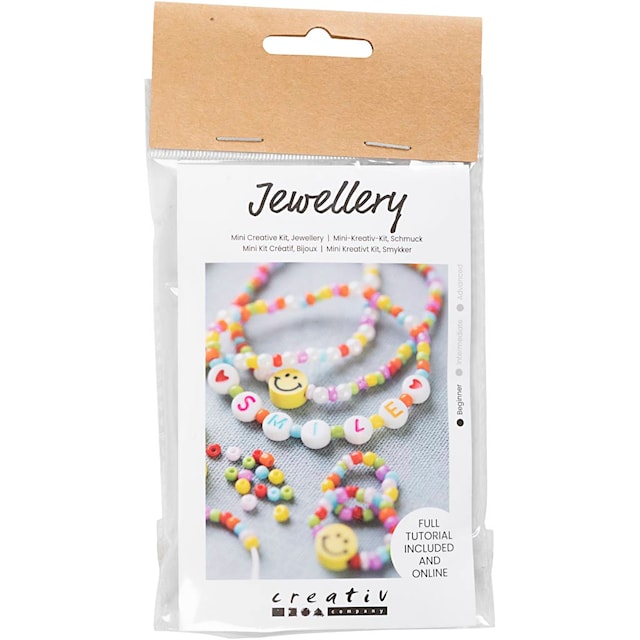 Produktbild 1 för Mini Kit Smycken Smiley Armband och Ring Creativ Company