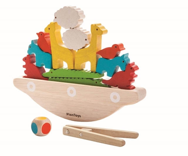 Balansbåt Motorikträning PlanToys