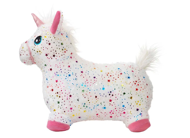 Produktbild 2 för Hoppdjur Häst Regnbåge KREA