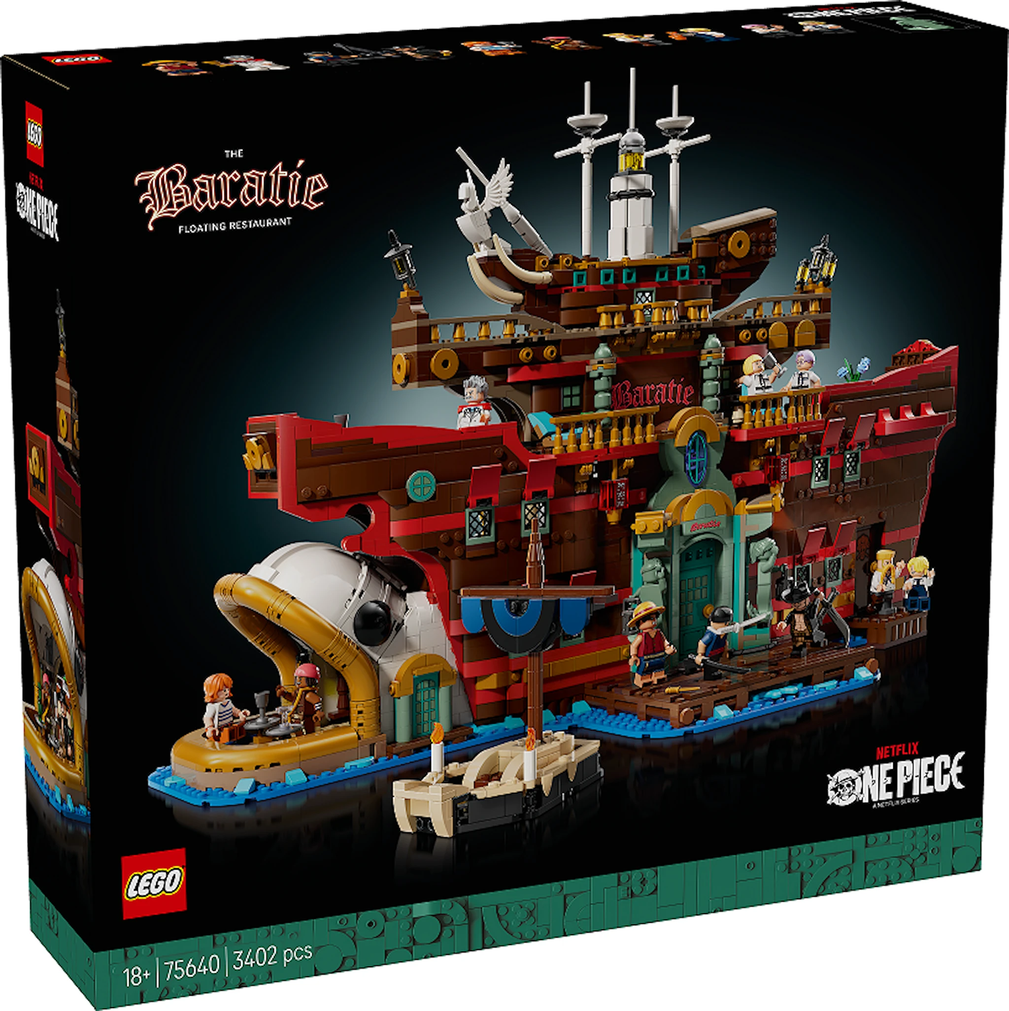 Tuotekuva ille Kelluva ravintola Baratie LEGO® One Piece (75640)