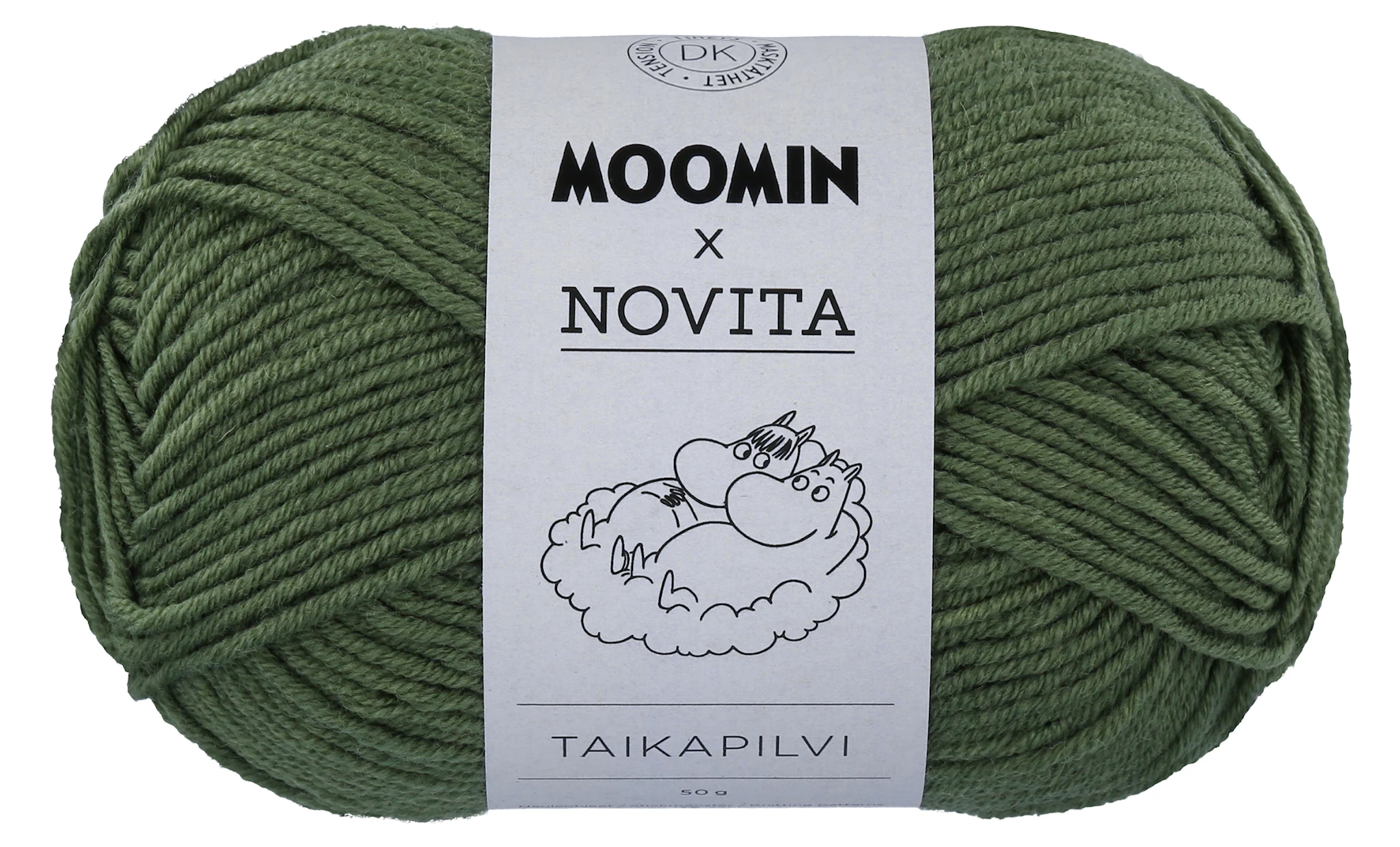 Tuotekuva ille Moomin Taikapilvi villaa 50g Novita