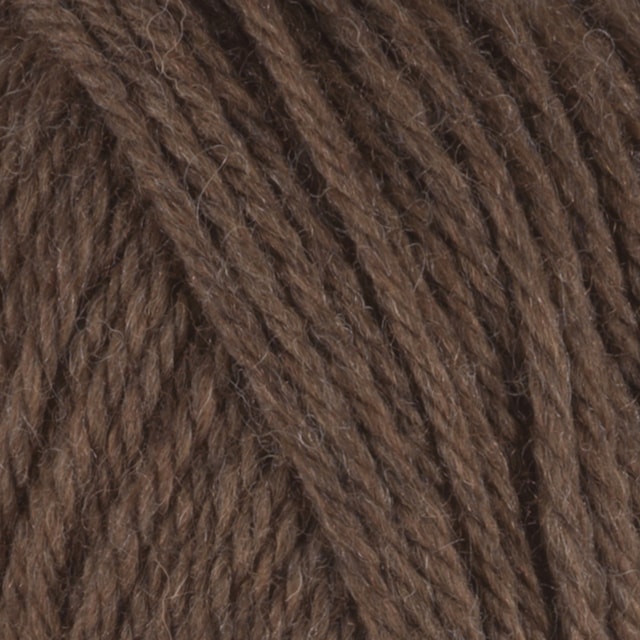 Produktbild 2 för Raggen Garn Ullmix 150 g Brun 708 Viking Garn