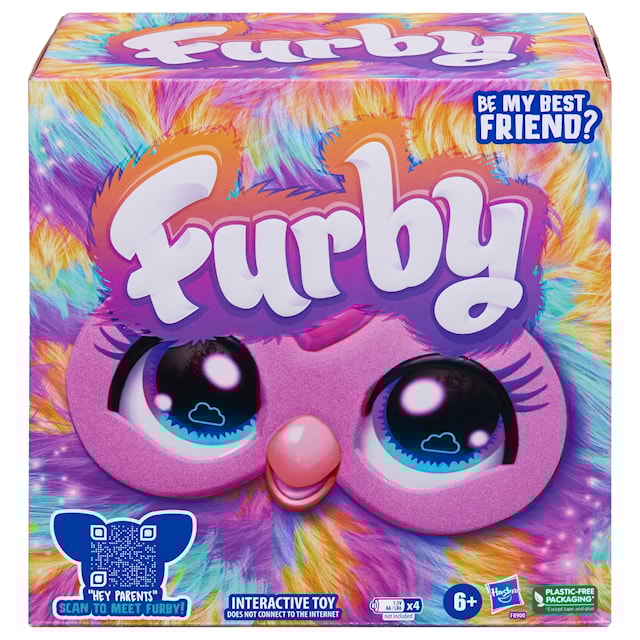 Tuotekuva 6 - Furby Interaktiivinen Lelu Tie-Dye Rainbow (EN)