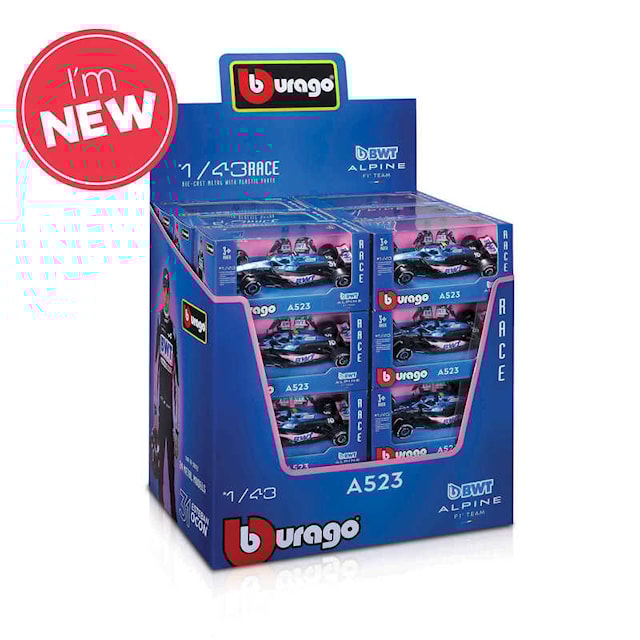 Tuotekuva 2 - F1 Bwt Alpine F1 -tiimi A523 2023 Ocon 1:43 Bburago