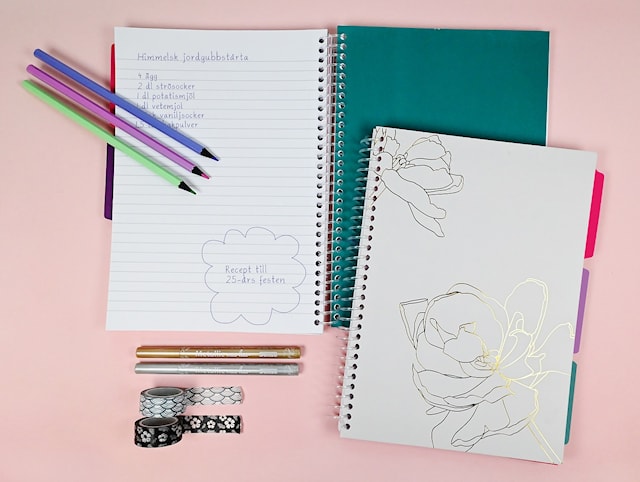 Tuotekuva 2 - Muistilehtiö B5 Flower fsc® Sense