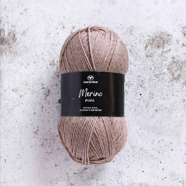 Produktbilde 1 for Merino Mini 50g Pure Shores (06) Svarta Fåret