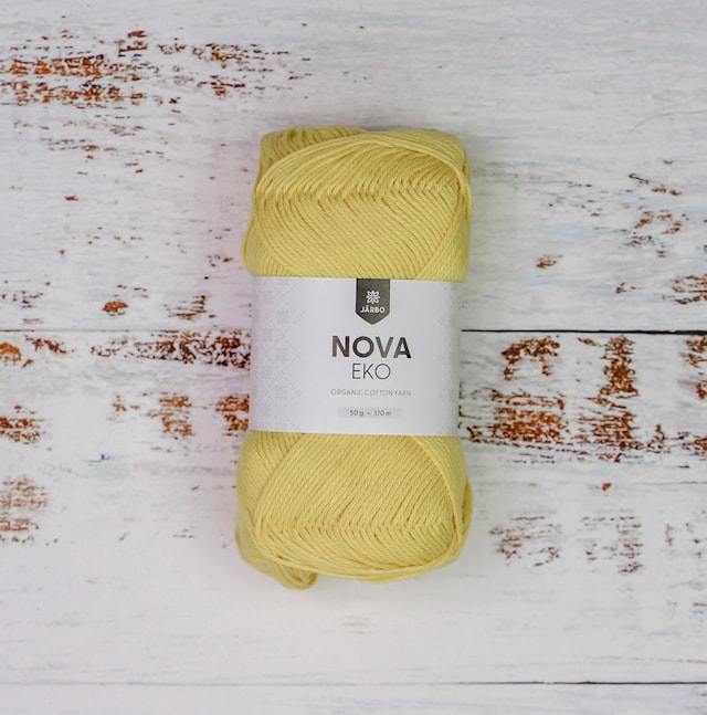 Nova Eko Cotton 50 g Yellow Järbo