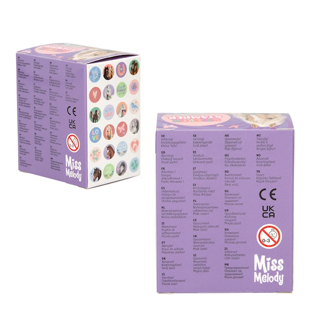 Produktbild 3 för Klistermärkesstämpel Miss Melody