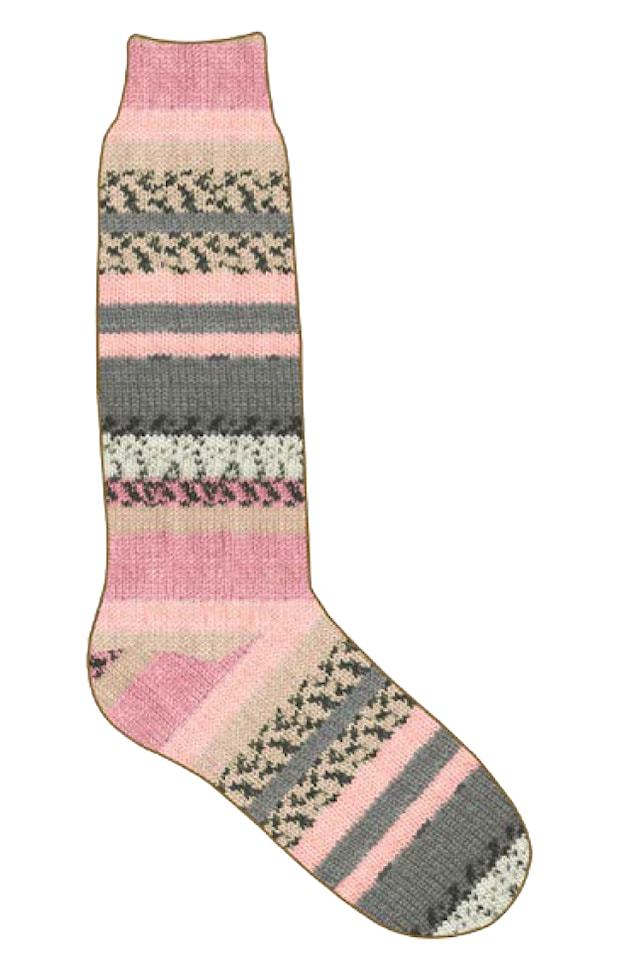 Produktbild 2 för Raggi Garn Ullmix 100 g Rosey Meadow Järbo