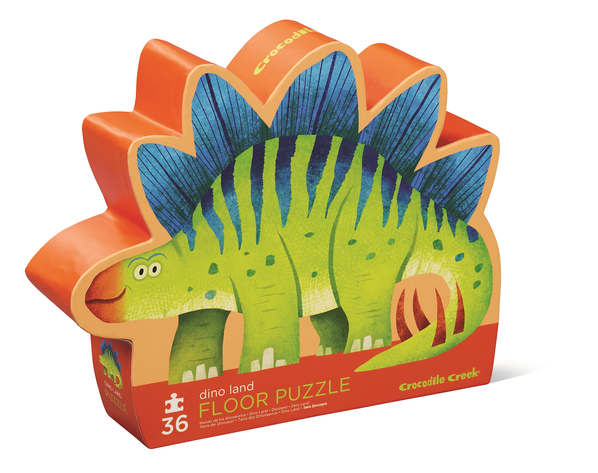 Produktbild för Dino Land Pussel 36 bitar Crocodile Creek